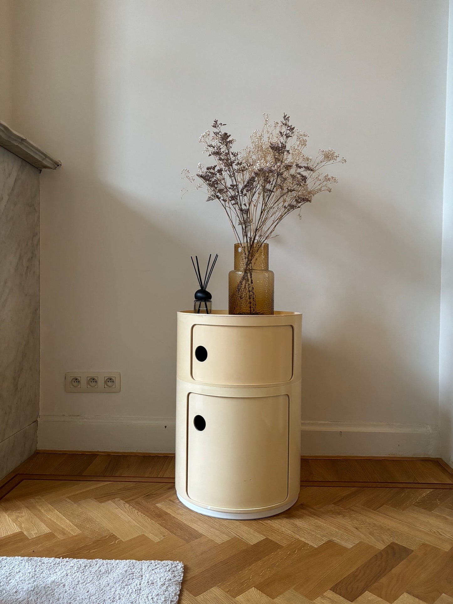 Kartell side table big - Offwhite